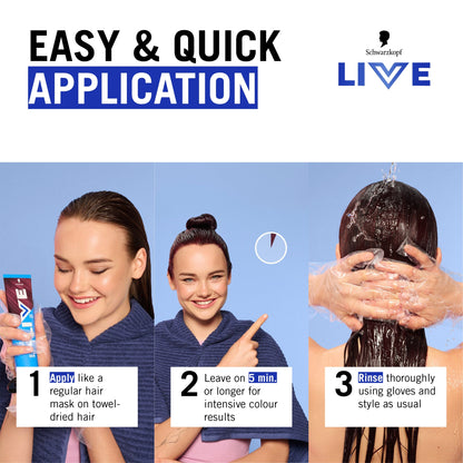 Schwarzkopf LIVE Go Gloss Onyx Colour & Shine Hair Gloss 150ml — image 5