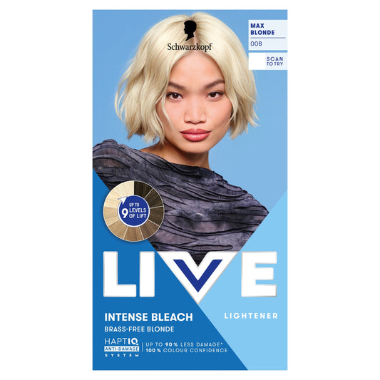 Schwarzkopf LIVE Intense Bleach 00B Max Blonde Hair Lightener — image 1