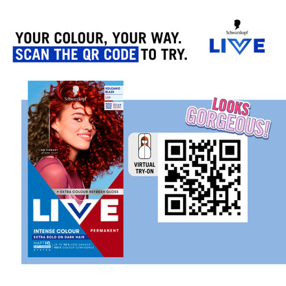 Schwarzkopf LIVE Intense Colour L68 Volcanic Blaze Permanent Hair Dye — image 4