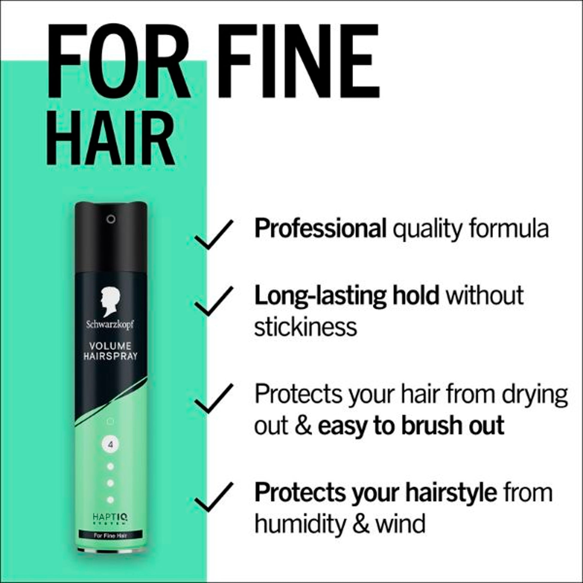 Schwarzkopf Volume Hairspray For Fine Hair 250ml — image 3