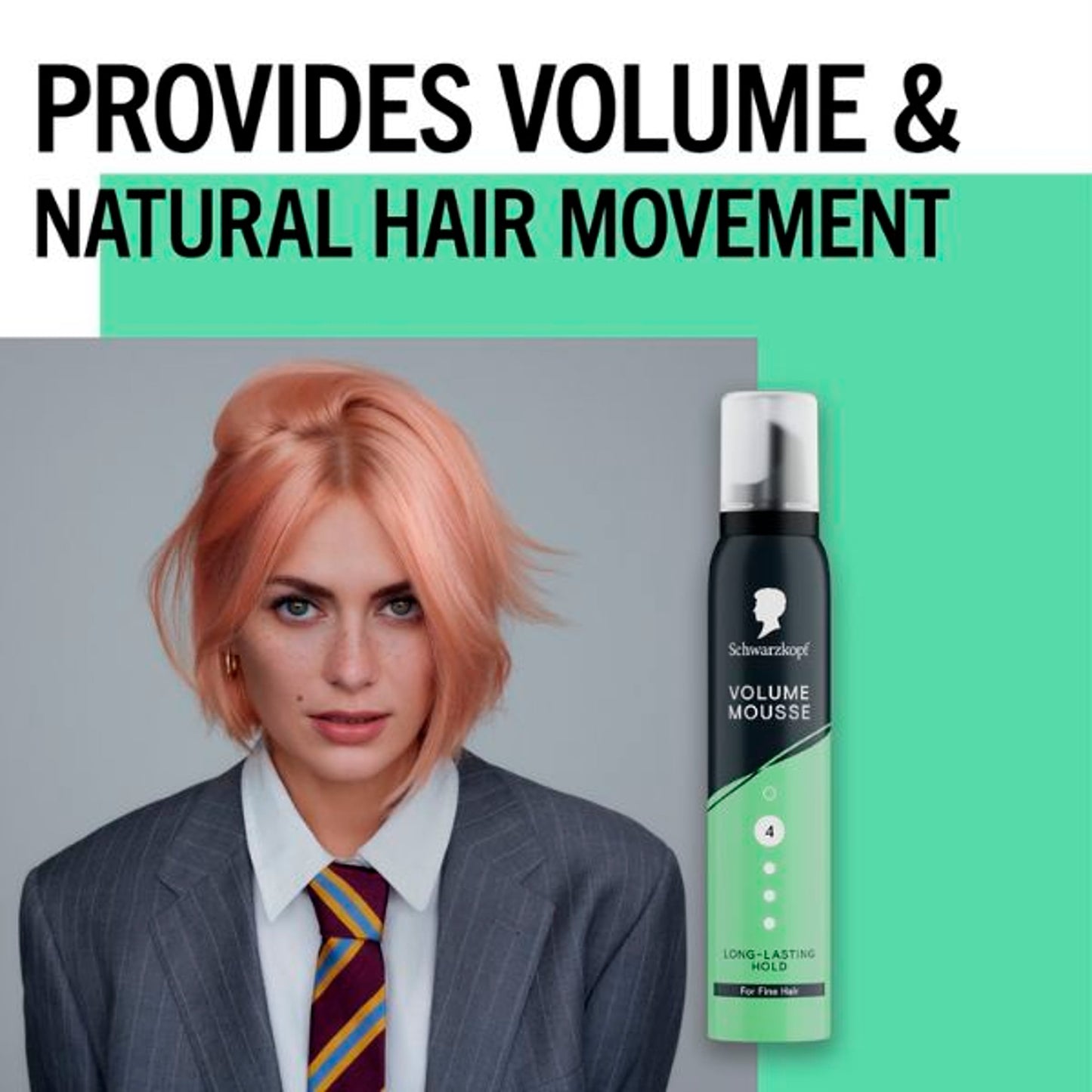 Schwarzkopf Volume Mousse For Fine Hair 200ml — image 2
