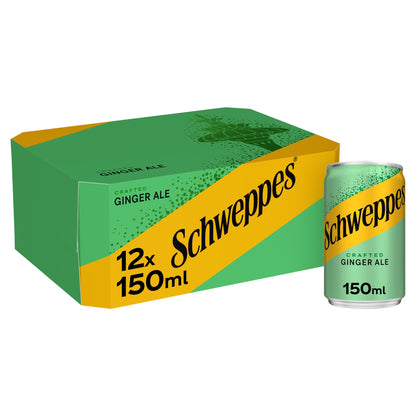 Schweppes Canada Dry Ginger Ale 12x150ml — image 1
