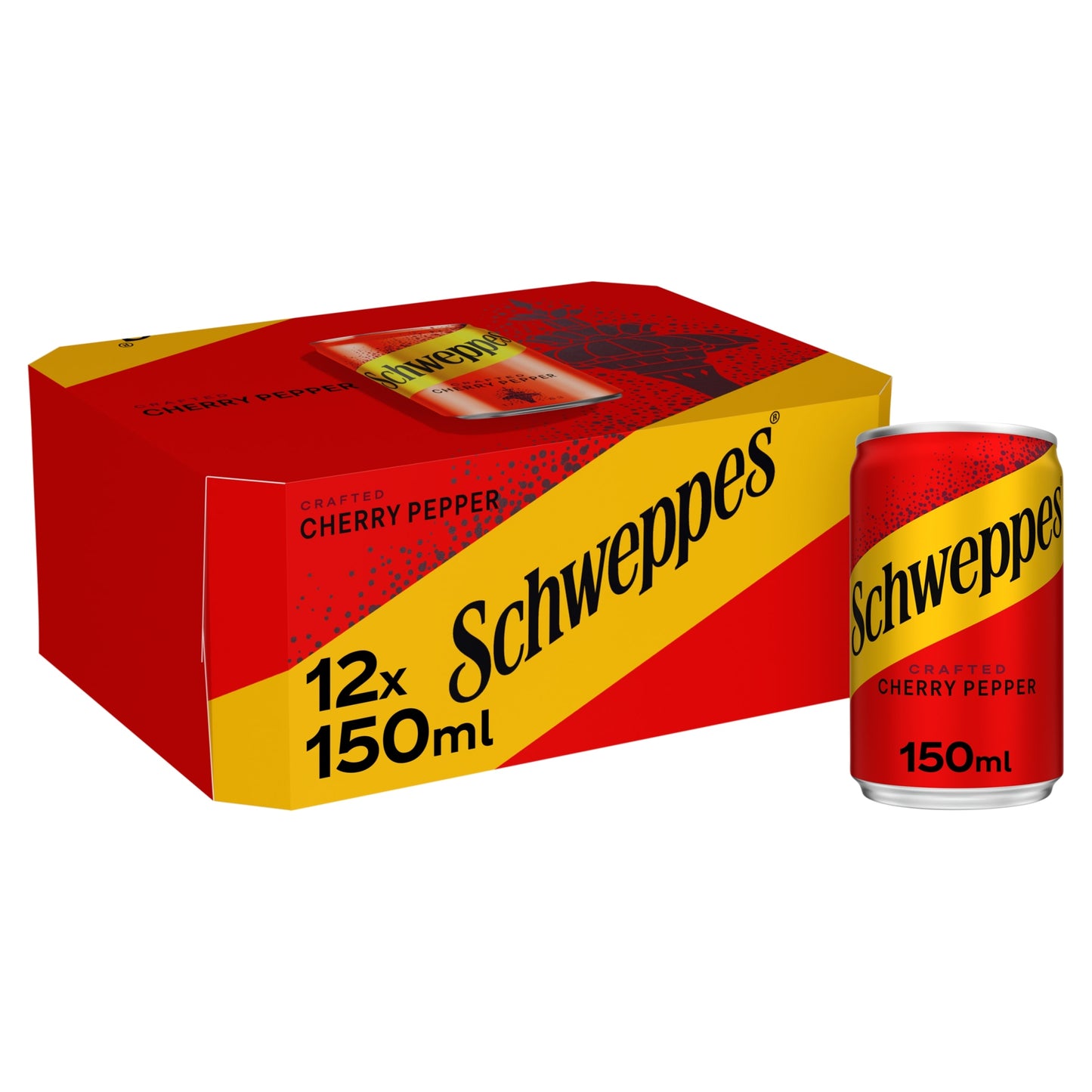 Schweppes Cherry Pepper Soda 12x150ml — image 1