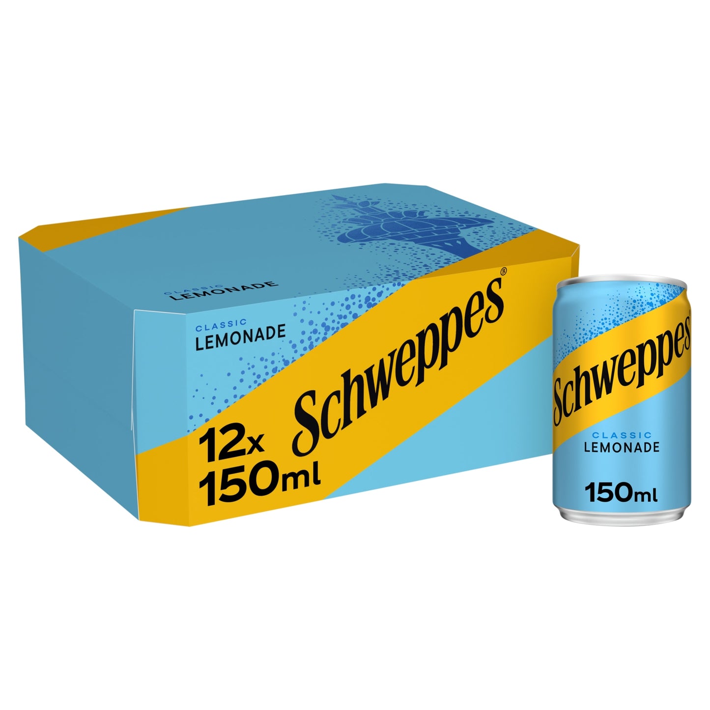 Schweppes Lemonade 12x150ml — image 1