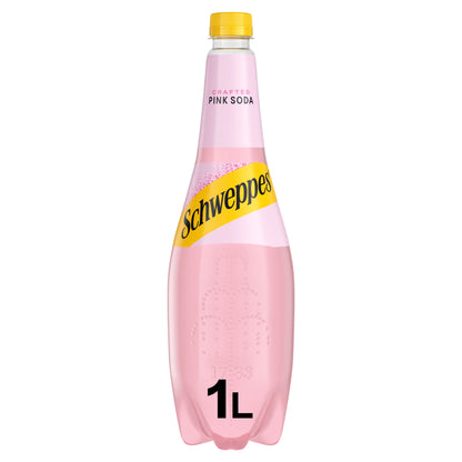Schweppes Pink Soda 1L — image 1