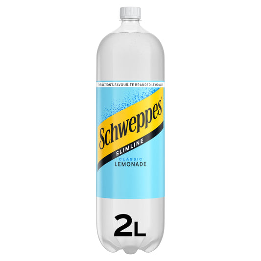 Schweppes Slimline Lemonade 2L — image 1