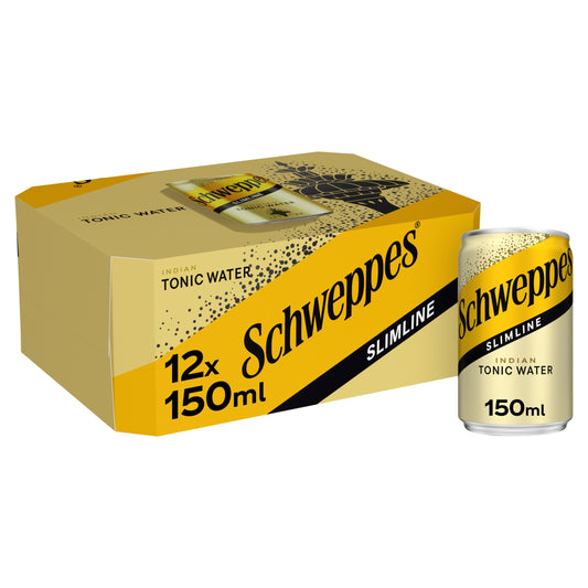 Schweppes Slimline Tonic Water 12x150ml — image 1