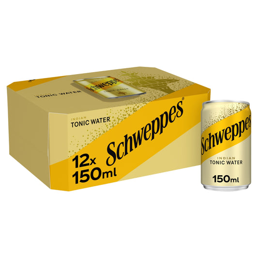 Schweppes Tonic Water 12x150ml — image 1
