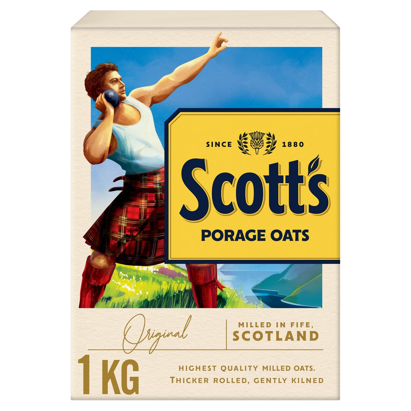 Scott's Porage Original Porridge Oats 1kg — image 1