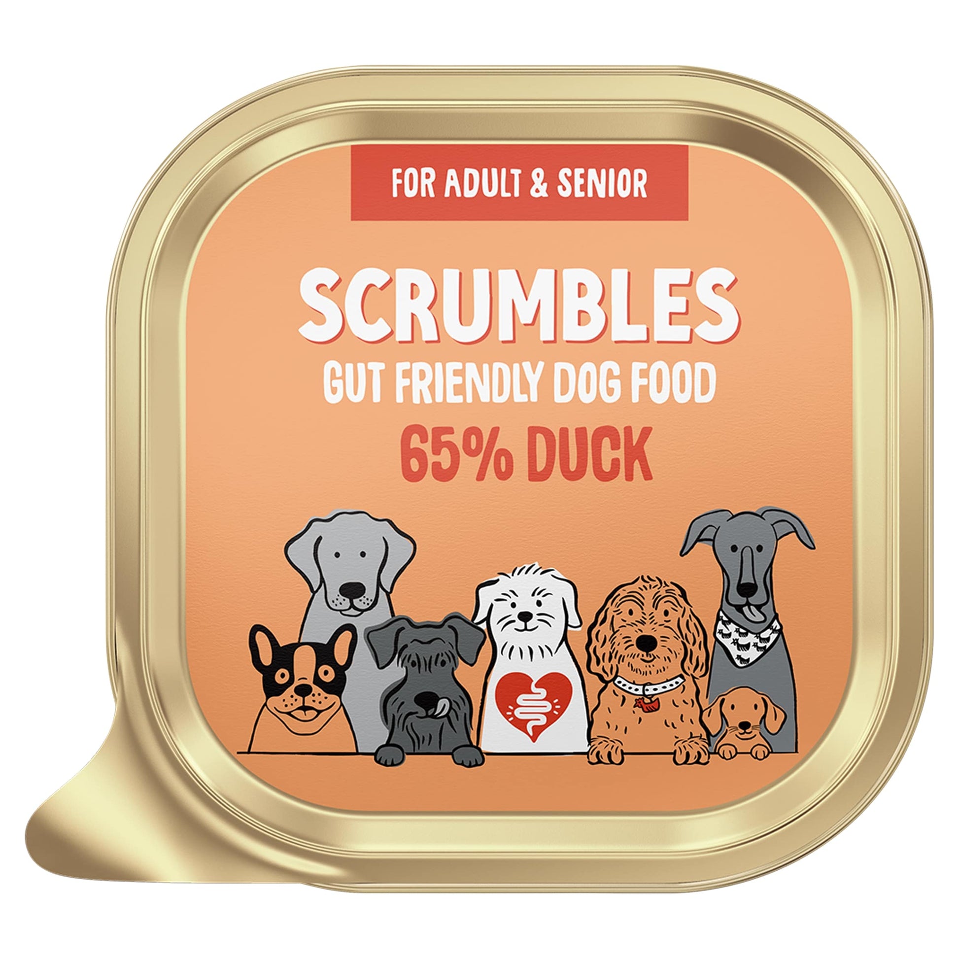 Scrumbles Duck Wet Dog Food 150g — image 1