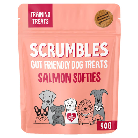 Scrumbles Softies Salmon with Sweet Potato Dog Treats 90g — image 1