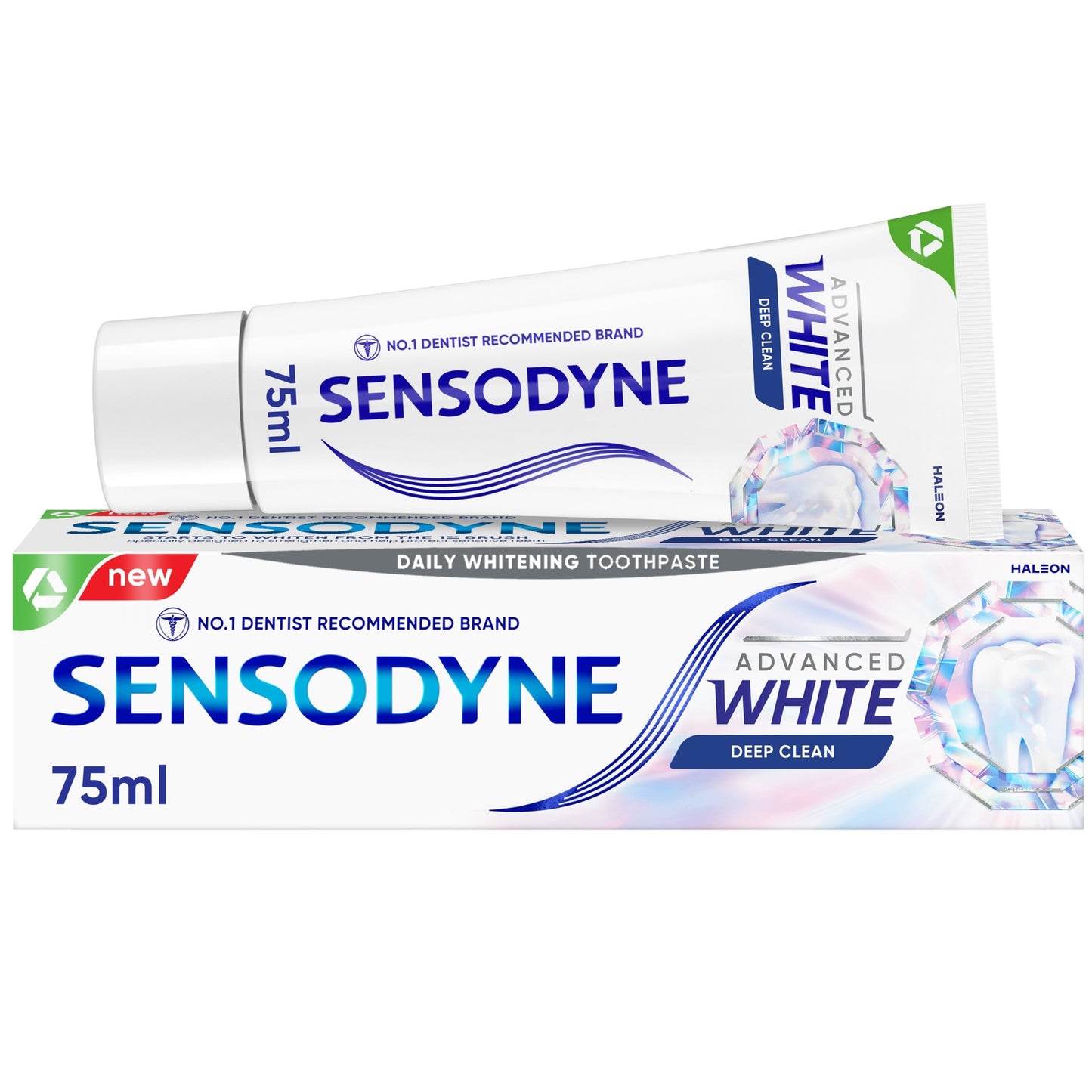 Sensodyne Advanced White Deep Clean Toothpaste 75ml — image 1