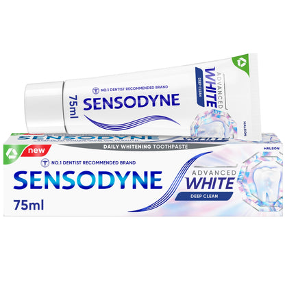Sensodyne Advanced White Deep Clean Toothpaste 75ml — image 1