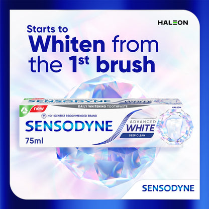 Sensodyne Advanced White Deep Clean Toothpaste 75ml — image 2