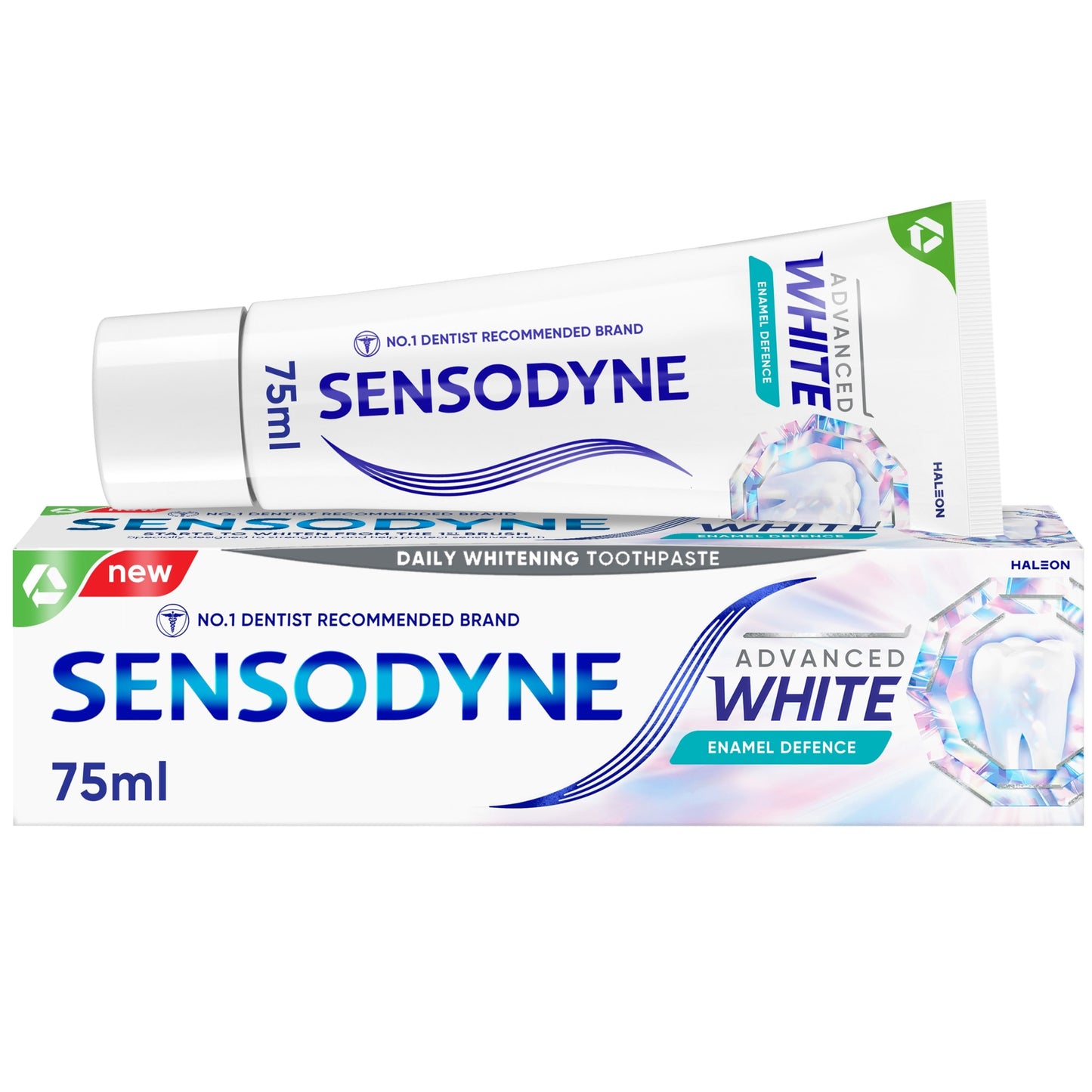 Sensodyne Advanced White Enamel Defence Toothpaste 75ml — image 1