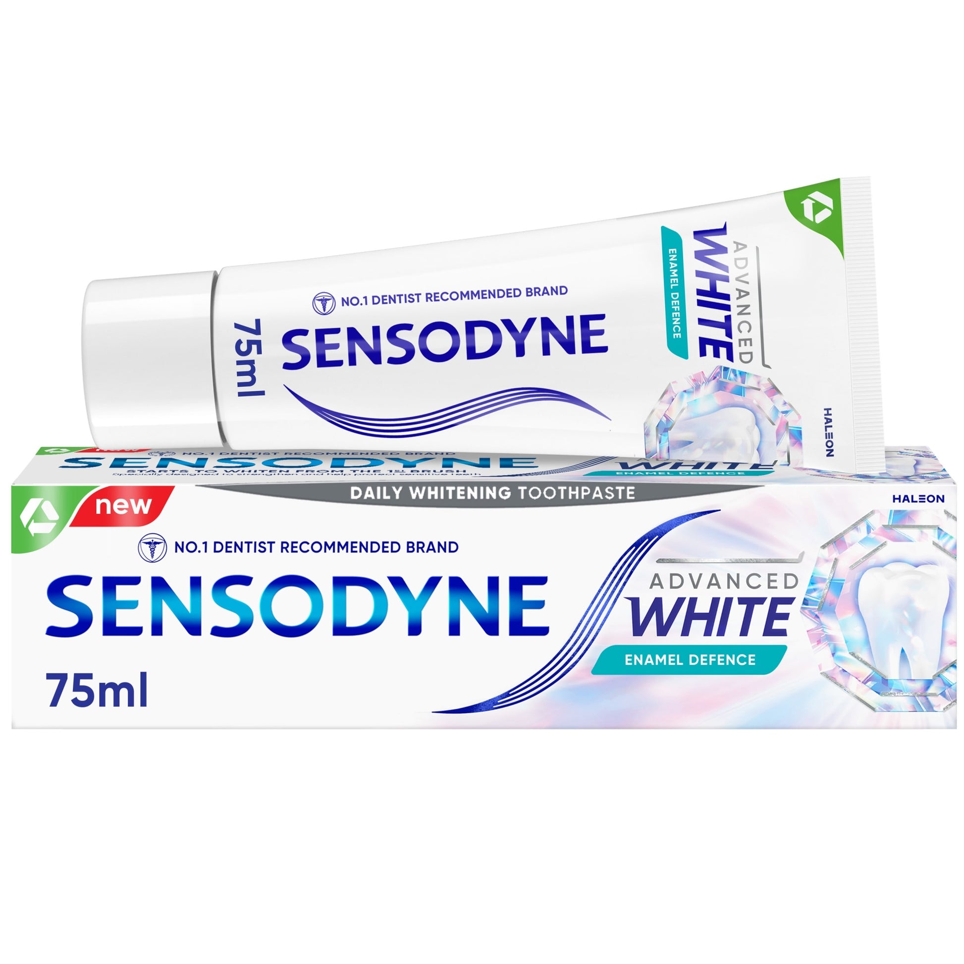 Sensodyne Advanced White Enamel Defence Toothpaste 75ml — image 1