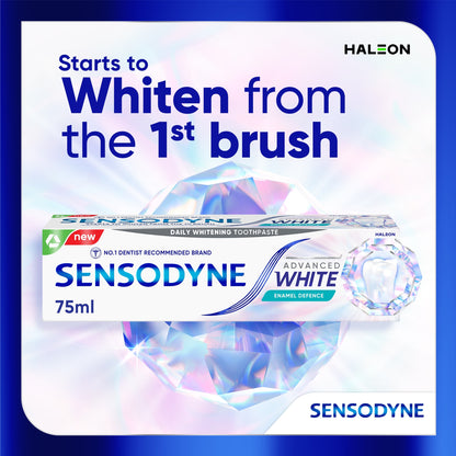 Sensodyne Advanced White Enamel Defence Toothpaste 75ml — image 2