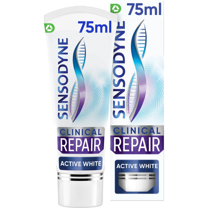 Sensodyne Clinical Repair Active White Toothpaste 75ml — image 1