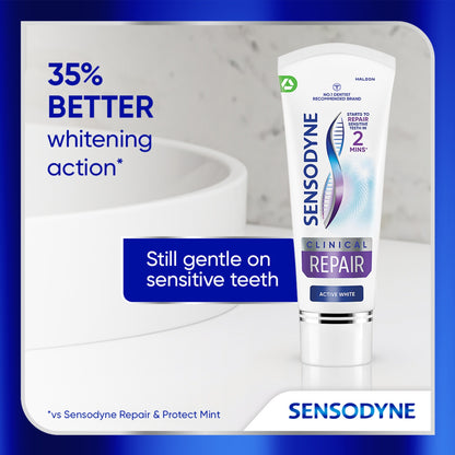 Sensodyne Clinical Repair Active White Toothpaste 75ml — image 4