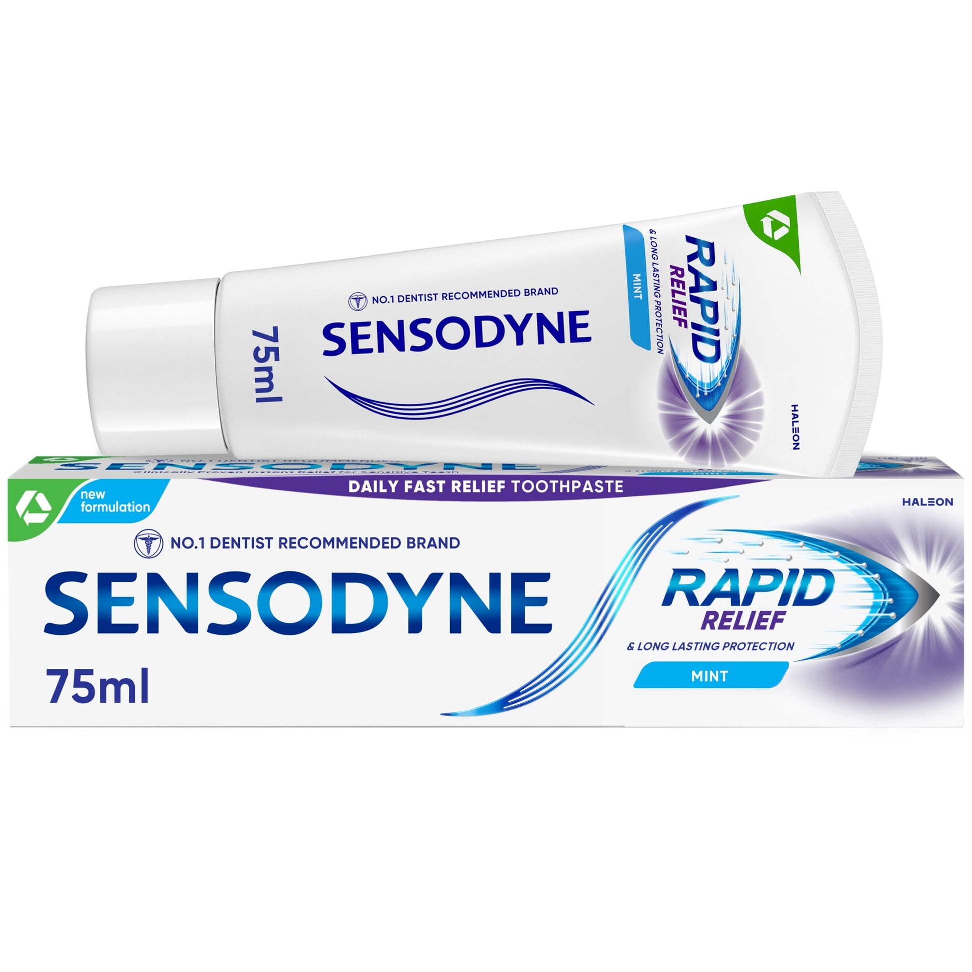 Sensodyne Rapid Relief Sensitive Toothpaste Original Mint 75ml — image 1