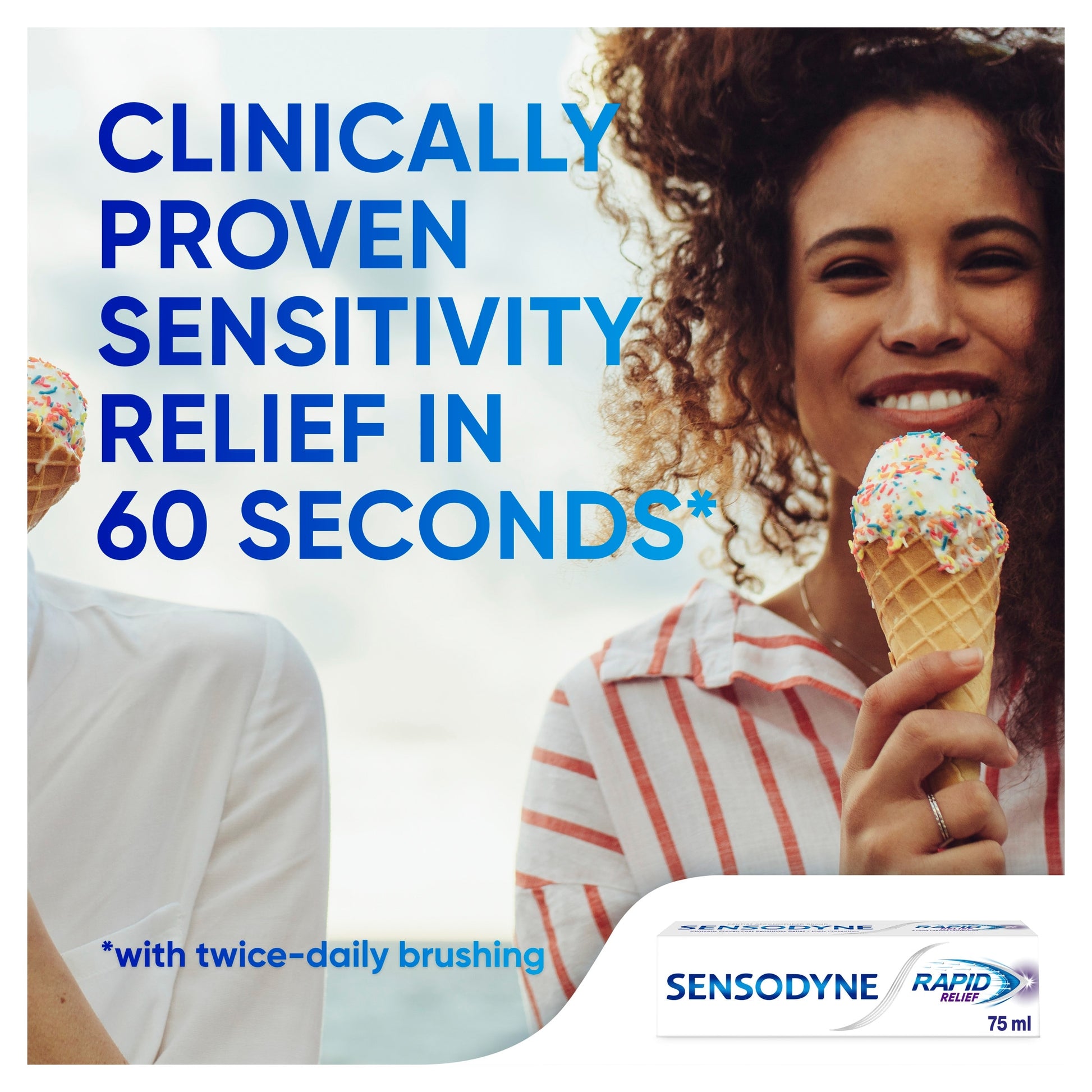 Sensodyne Rapid Relief Sensitive Toothpaste Original Mint 75ml — image 3