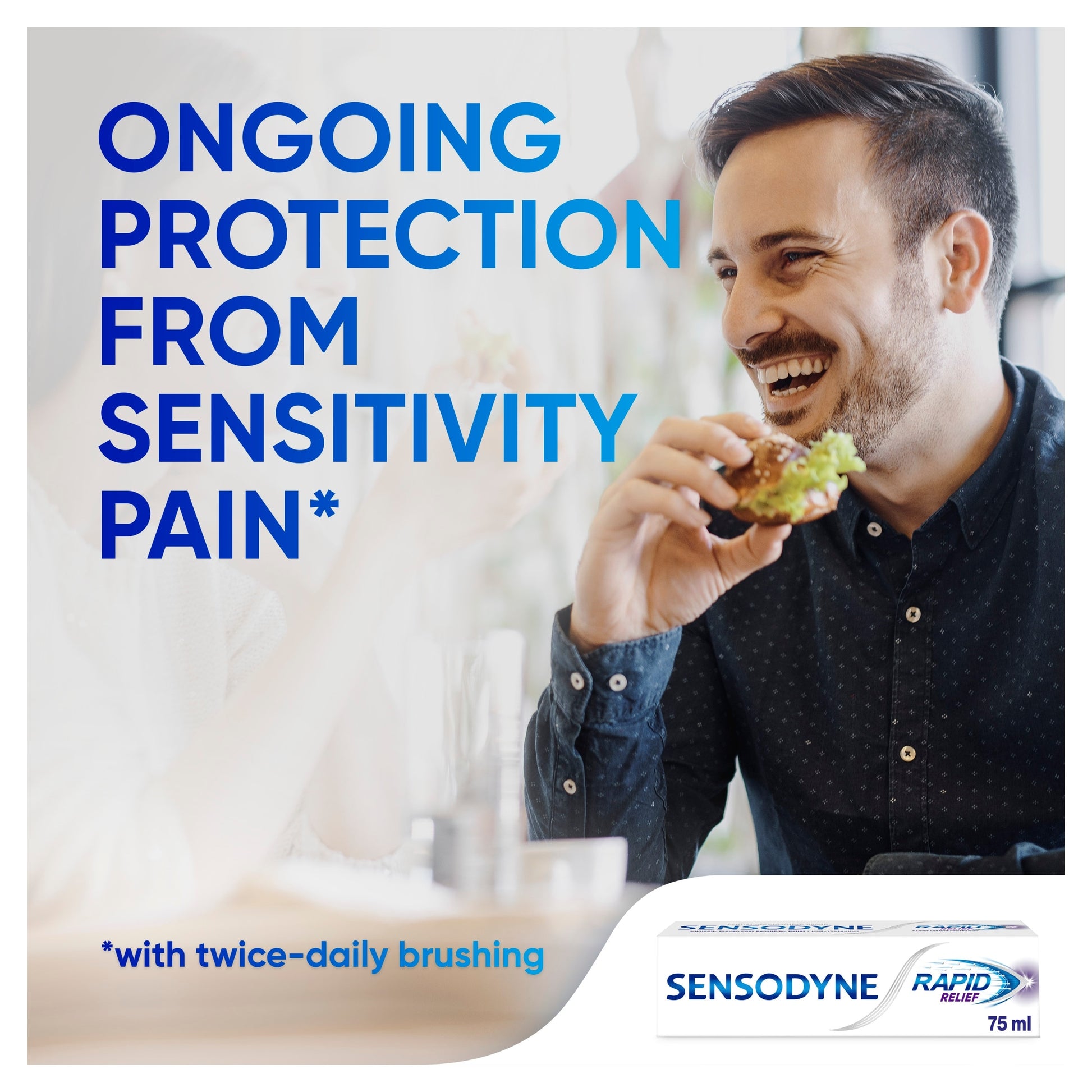 Sensodyne Rapid Relief Sensitive Toothpaste Original Mint 75ml — image 5