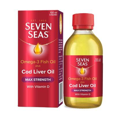 SEVEN SEAS Max Strength Cod Liver Oil (100ml)