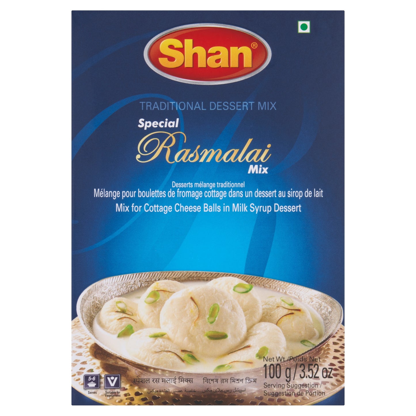 Shan Rasmalai Dessert Mix 100g — image 1