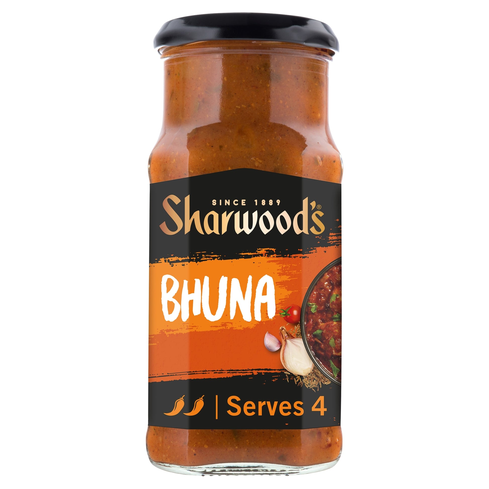 Sharwood's Bhuna Indian Curry Sauce 420g — image 1
