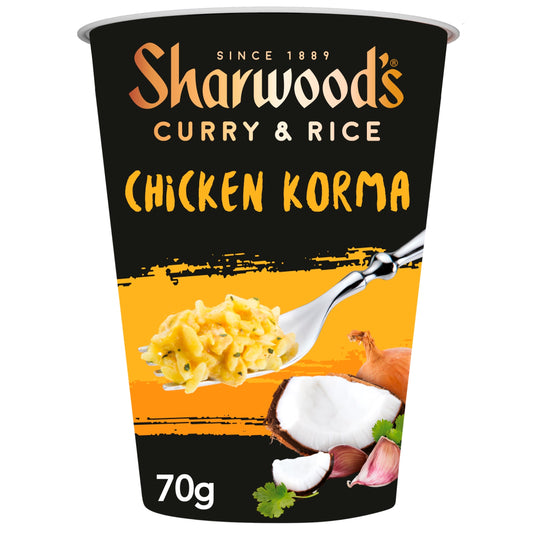 Sharwood's Curry & Rice Chicken Korma 70g — image 1