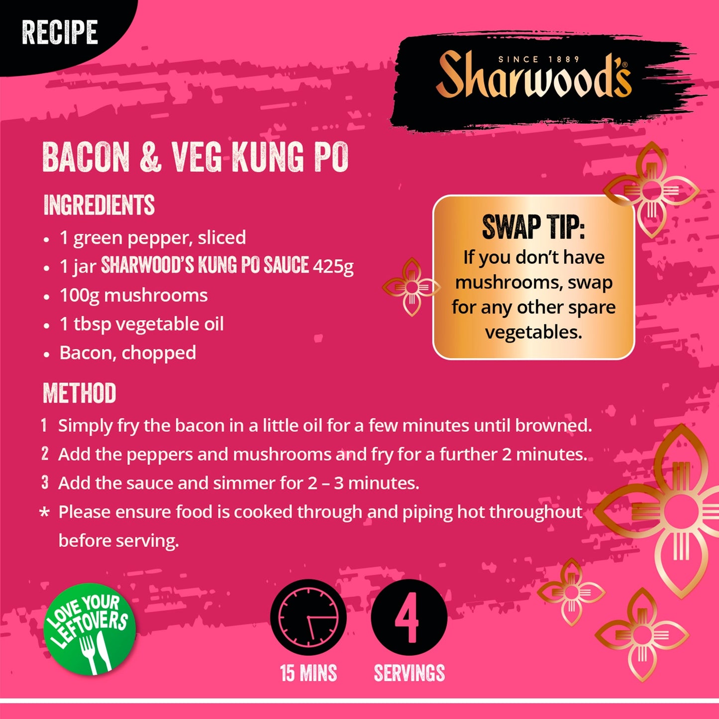 Sharwood's Kung Po Chinese Cooking Sauce 425g — image 3