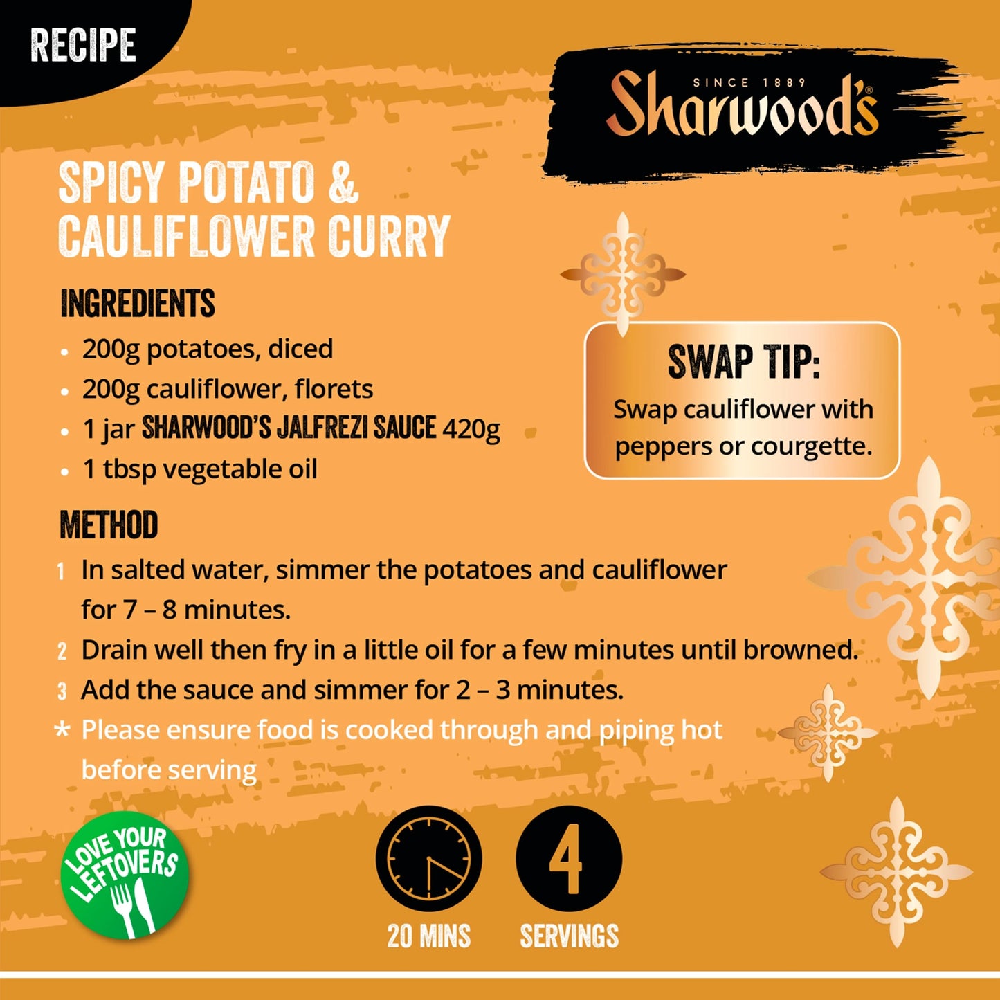 Sharwoods Jalfrezi Sauce 420G — image 3