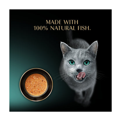 Sheba Classics Wet Cat Food Soup Pouches Tuna Fillet 4x40g — image 3
