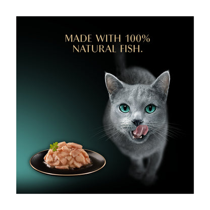 SHEBA Filets Adult Cat Food Tray with Whitefish in Gravy 60g — image 3