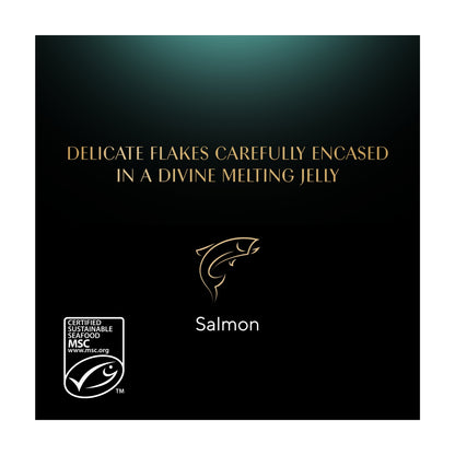 Sheba Fine Flakes Wet Cat Food Tray Salmon in Jelly 85g — image 4