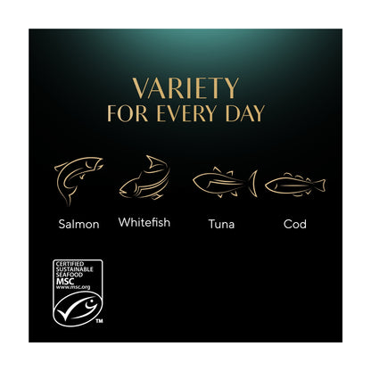 Sheba Sauce Collection Wet Cat Food Pouches Fish Selection 12x85g — image 4