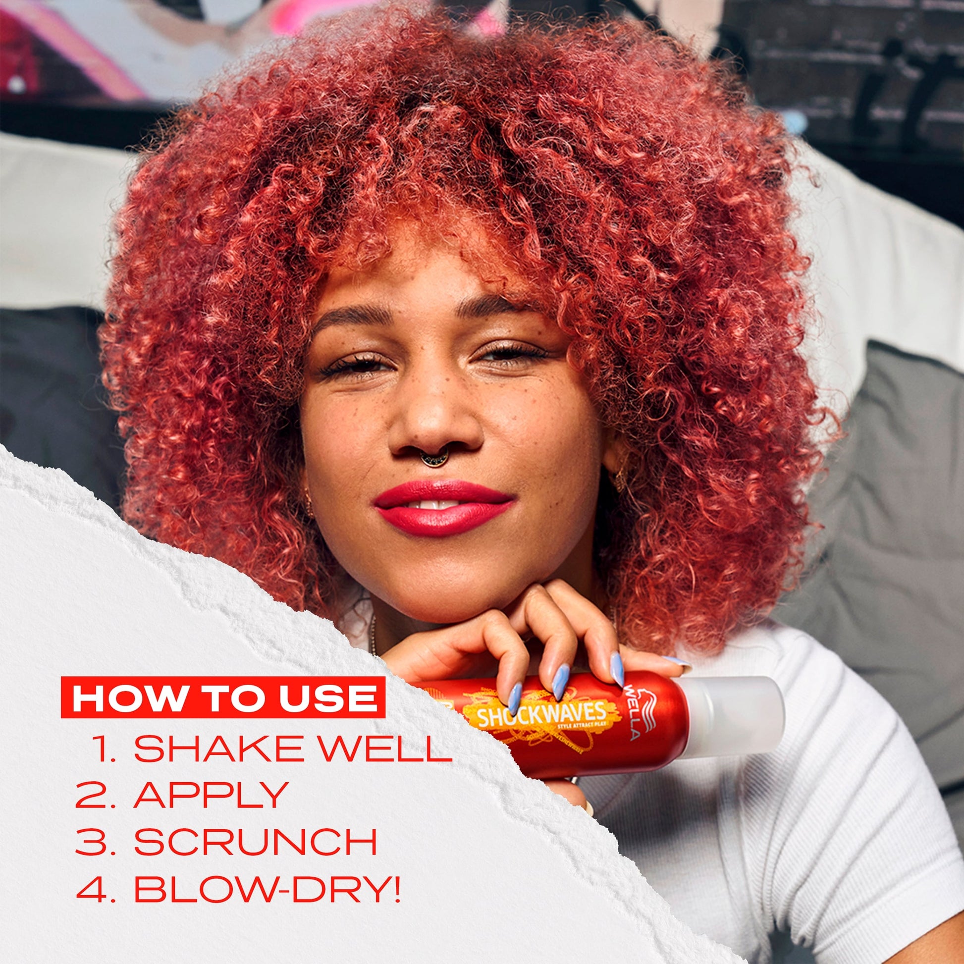 Shockwaves Curls & Waves Mousse 200Ml — image 5