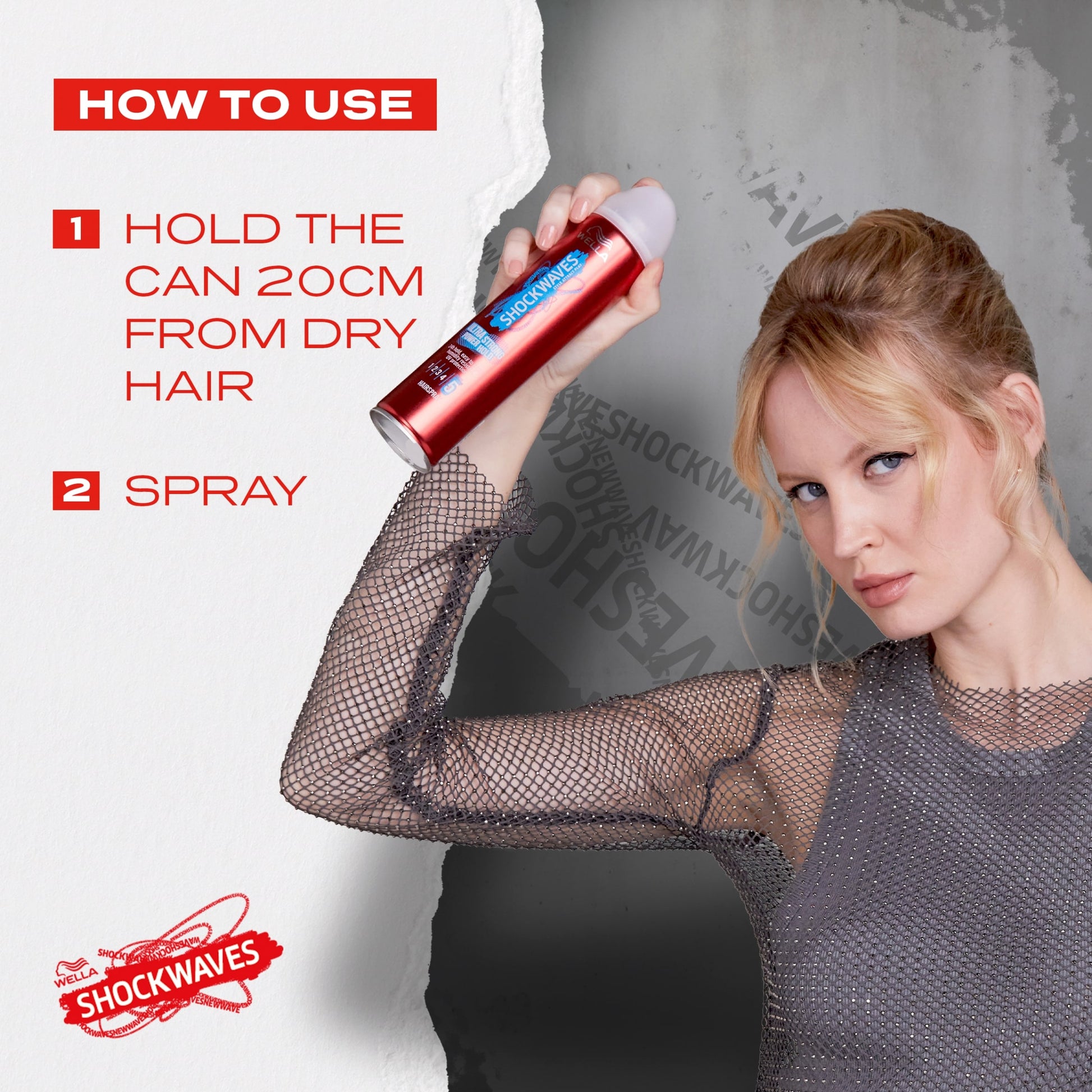 Shockwaves Power Hold Spray Ultra Strong 250M — image 3