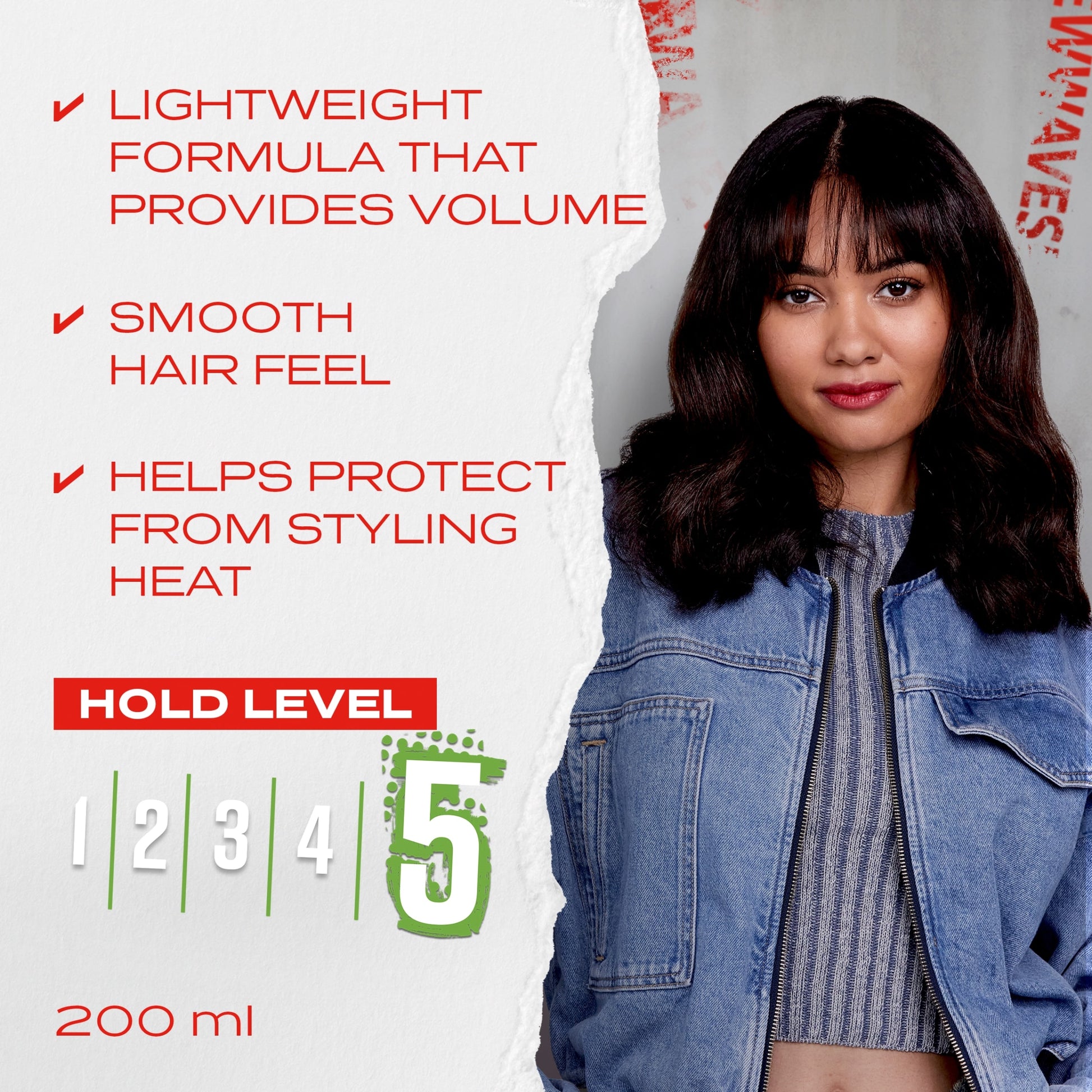 Shockwaves Volume Mousse Ultra Strong 200Ml — image 2