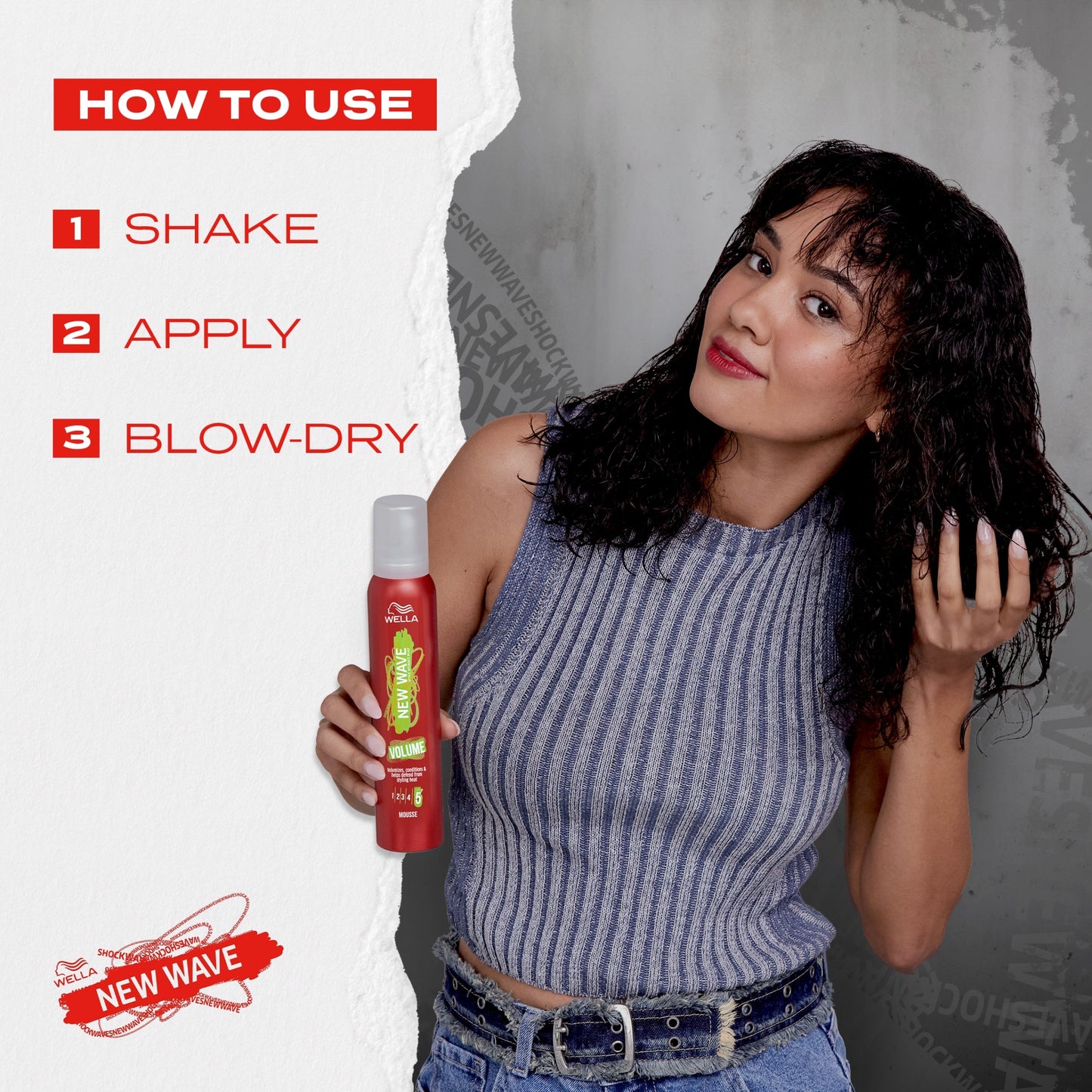 Shockwaves Volume Mousse Ultra Strong 200Ml — image 3