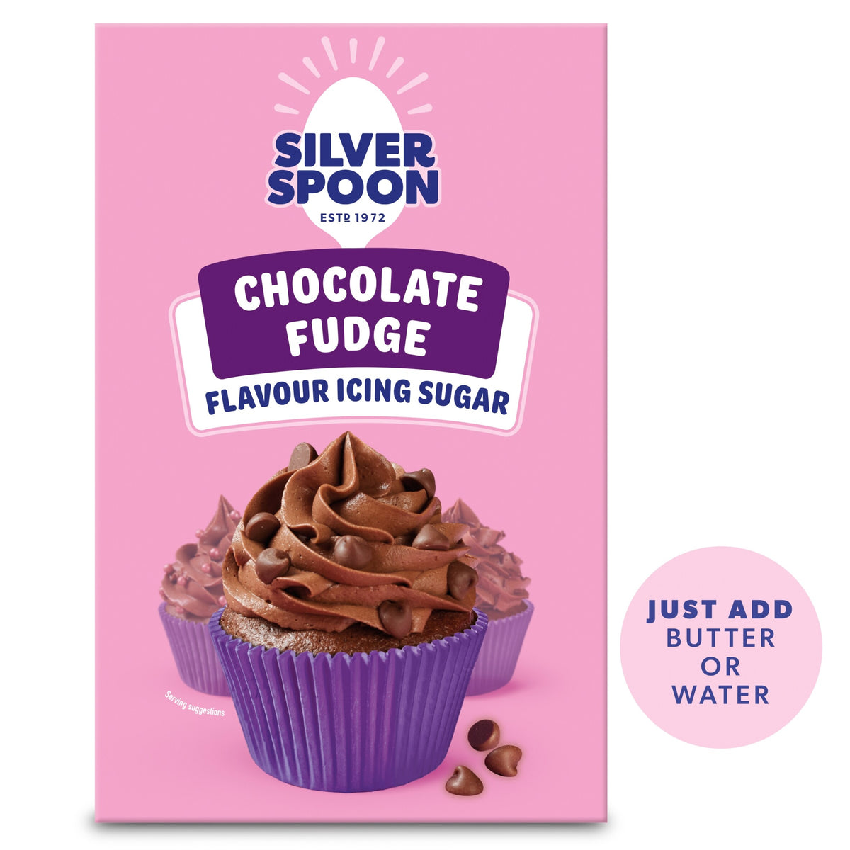 Silver Spoon Chocolate Fudge Flavour Icing Sugar 200g — image 1