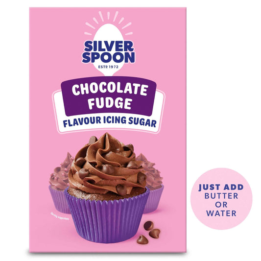 SILVER SPOON Chocolate Fudge Flavour Icing — Great British Imports