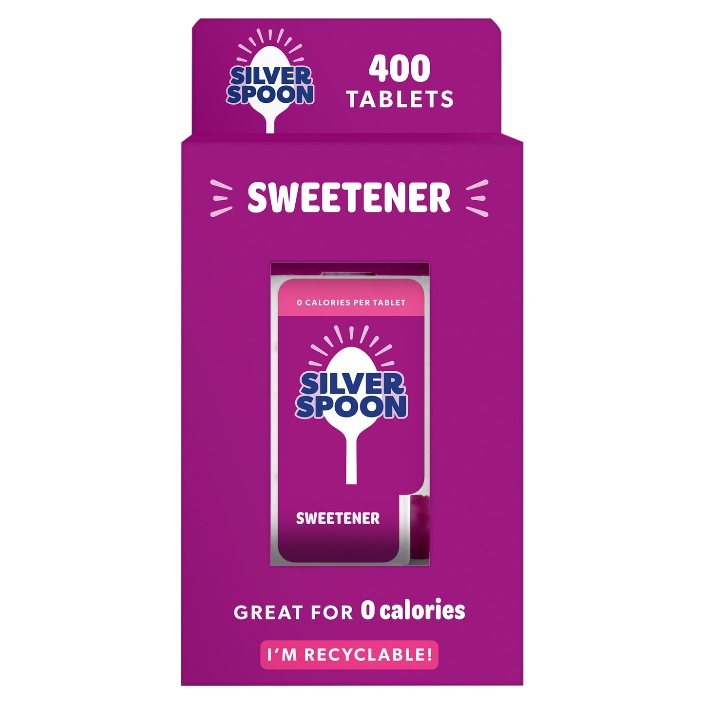 Silver Spoon Sweetener 400 Pack — image 1