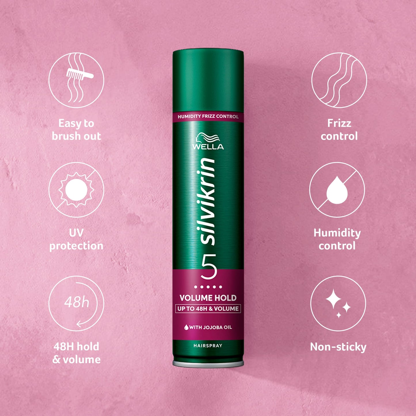 Silvikrin Classic Voluminous Hold Hair Spray 400Ml — image 2