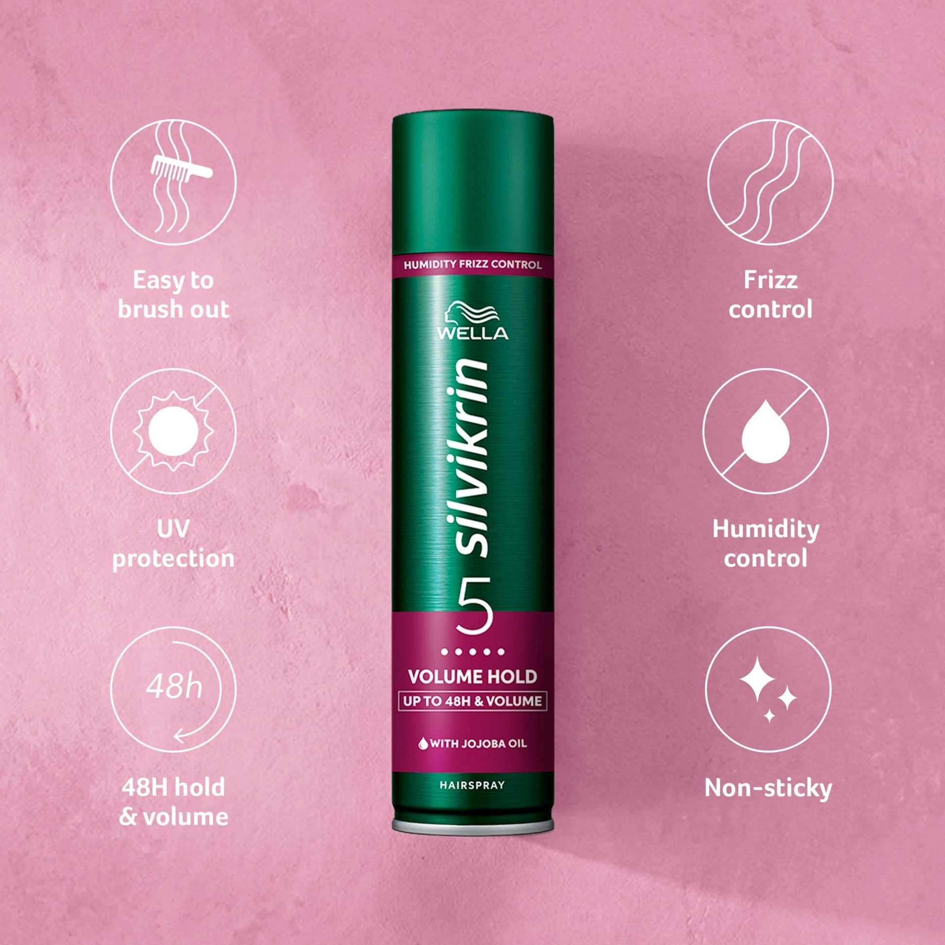 Silvikrin Classic Voluminous Hold Hair Spray 400Ml — image 2