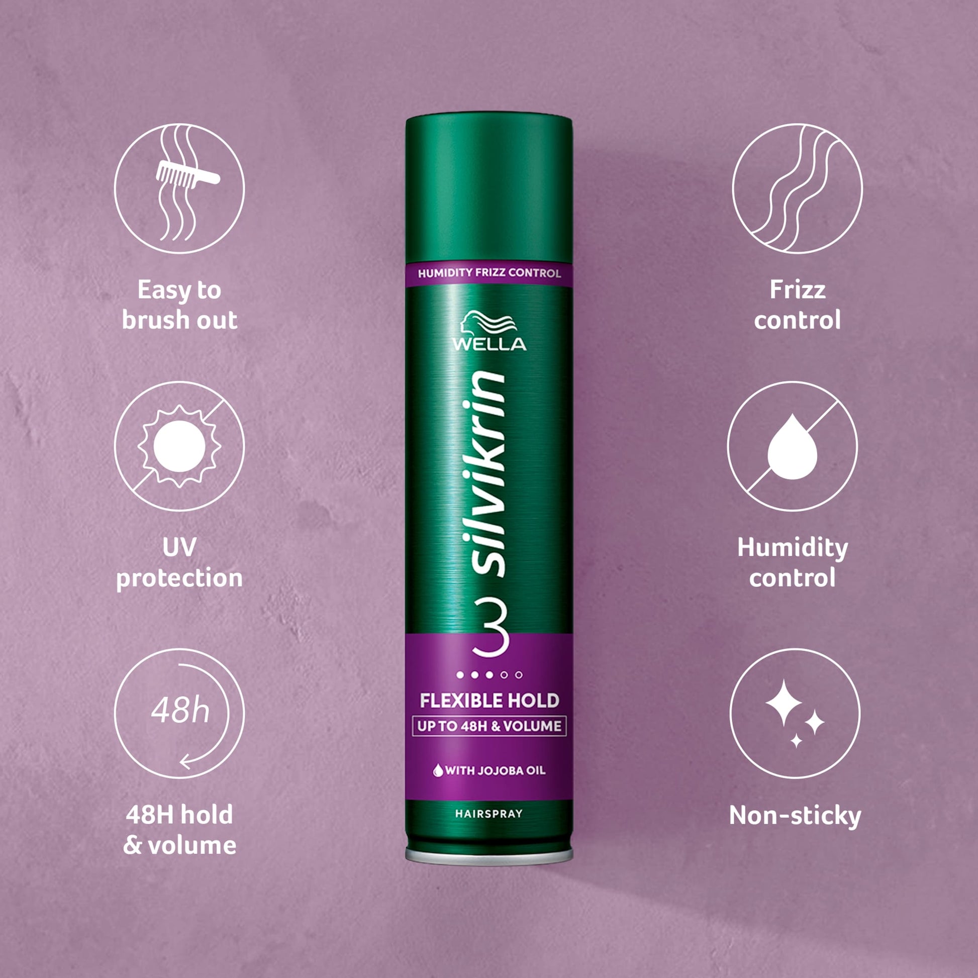 Silvikrin Flexible Hold Hair Spray 400Ml — image 2