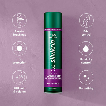 Silvikrin Flexible Hold Hair Spray 400Ml — image 2
