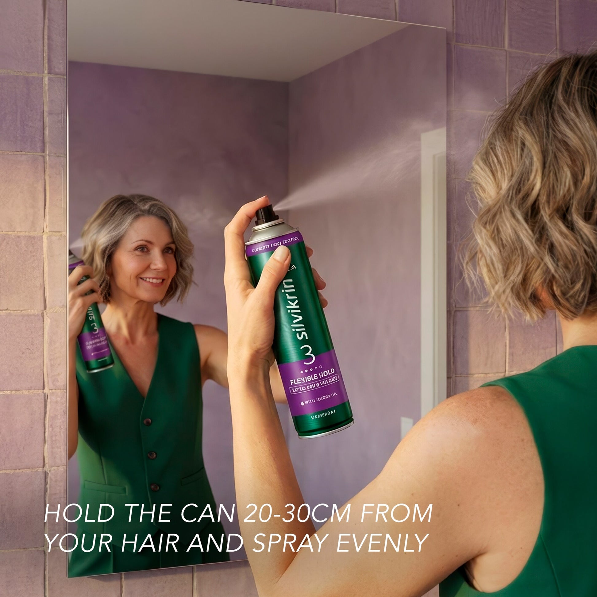 Silvikrin Flexible Hold Hair Spray 400Ml — image 3