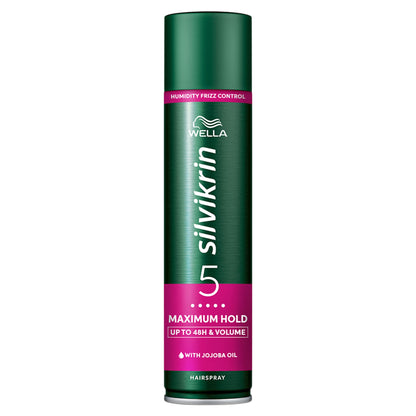 Silvikrin Maximum Hold Hair Spray 400Ml — image 1