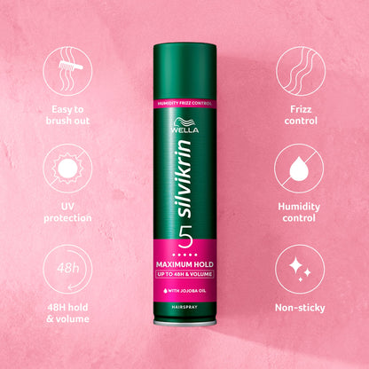 Silvikrin Maximum Hold Hair Spray 400Ml — image 2